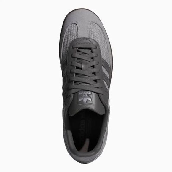 Adidas Samba OG Gray White Sneakers Men 6 Women 7
